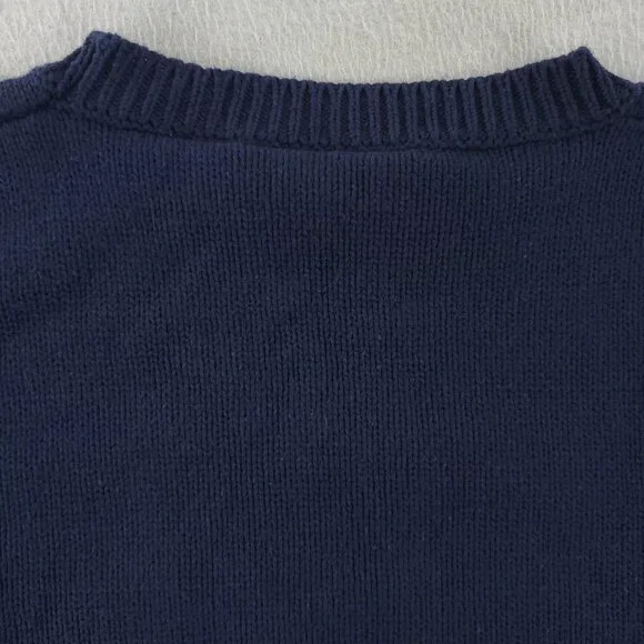 Britches Outdoors Vintage Sweater Crew American Flag Knit Crewneck Men's Medium - Picture 10 of 11